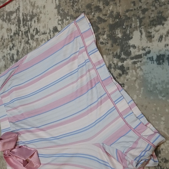 Ribbed Stiped Shorts - Picture 3 of 5